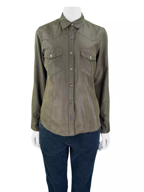 Camisa Richards Camurça Marrom