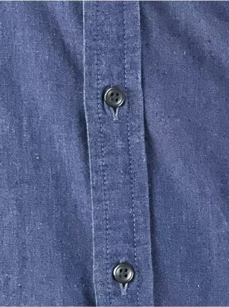 Camisa Richards Custom Fit Azul