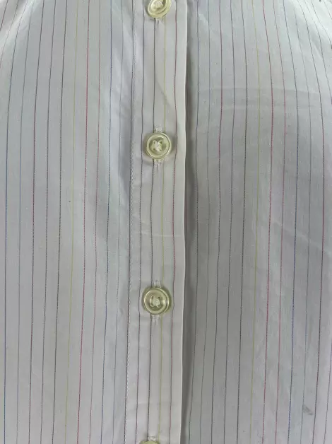 Camisa Richards Listras Branca