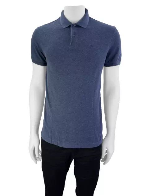 Camisa Richards Polo Lisa Azul