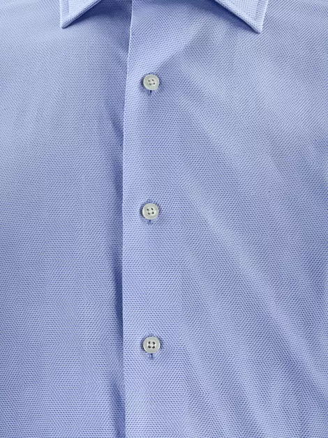 Camisa Saks Fifth Avenue Tecido Azul