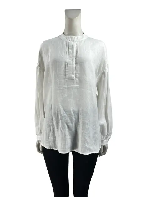Camisa SouQ Linho Branco