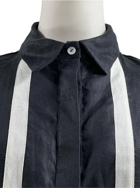Camisa SouQ Tecido Bicolor
