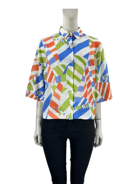Camisa SouQ Tecido Estampado