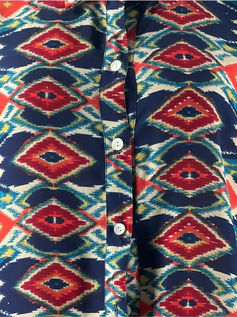 Camisa SouQ Tecido Estampado
