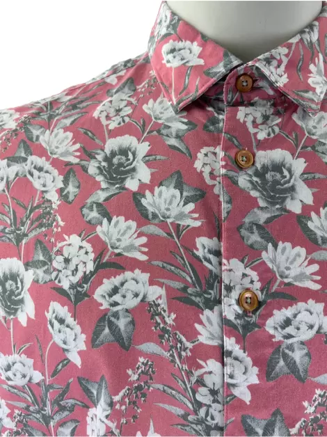 Camisa Ted Baker Tecido Floral