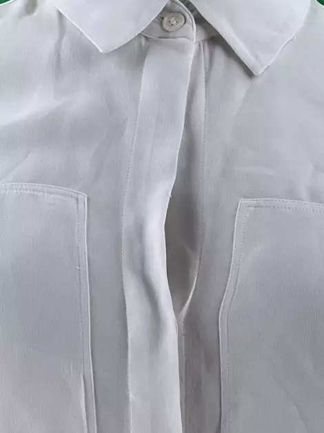 Camisa Theory Tecido Branco