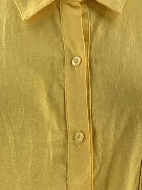 Camisa Thorrè Texturizada Amarela