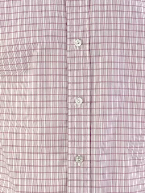 Camisa Tom Ford Xadrez Rosa