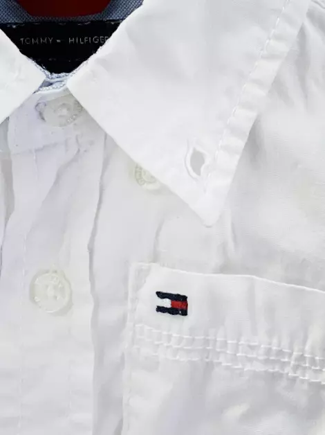 Camisa Tommy Hilfiger Tecido Branco