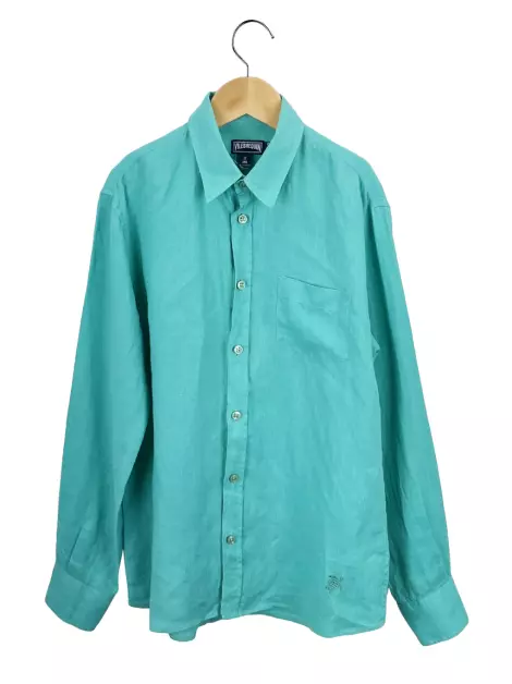 Camisa Vilebrequin Linho Verde