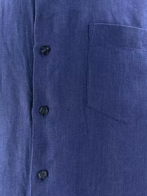 Camisa Vilebrequin Tecido Azul