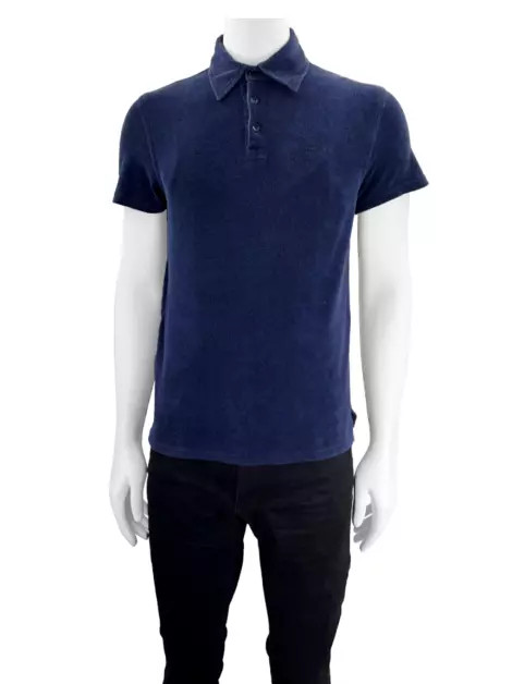 Camisa Vilebrequin Veludo Azul
