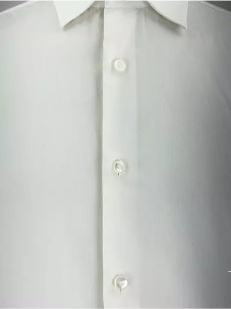 Camisa VR Collezioni Linho Branco