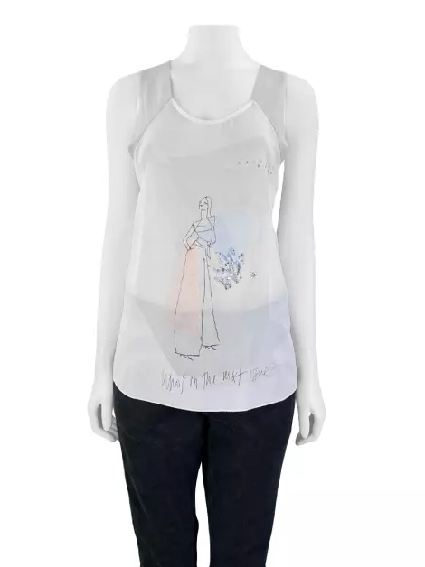 Camisa Zara Tecido Branco