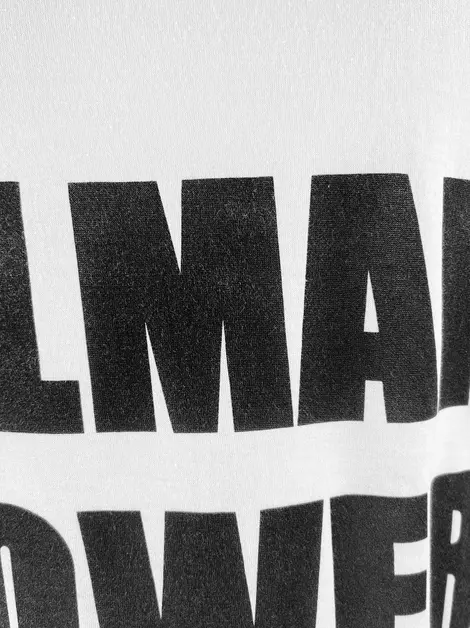 Camiseta Balmain Power Off White