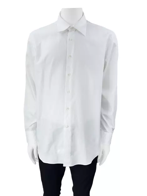 Camiseta Canali Tecido Branco