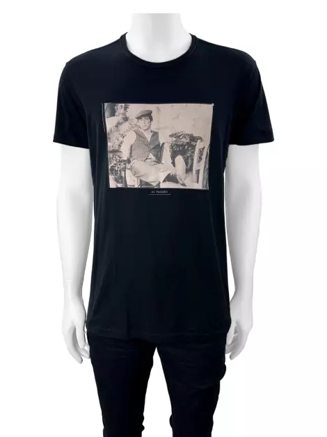 Camiseta Dolce & Gabbana Al Pacino Preta