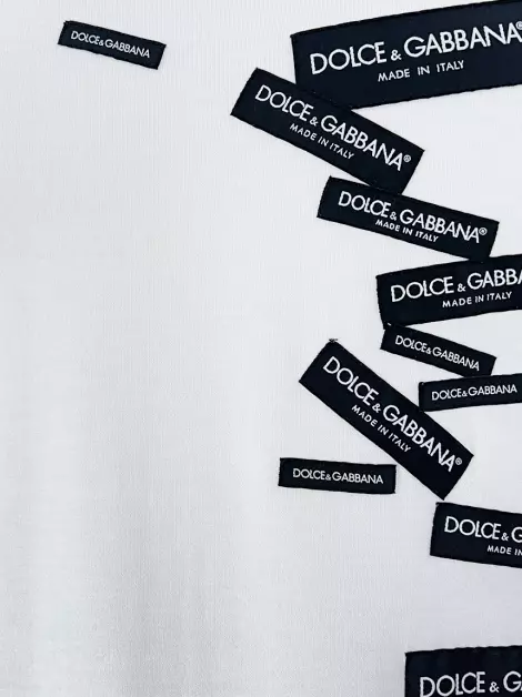 Camiseta Dolce & Gabbana Logo Branca