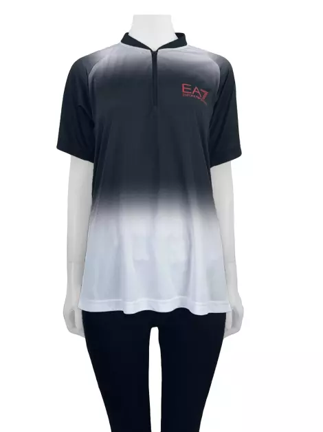 Camiseta Emporio Armani Tecido Bicolor