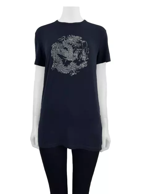 Camiseta Emporio Armani Tecido Estampado
