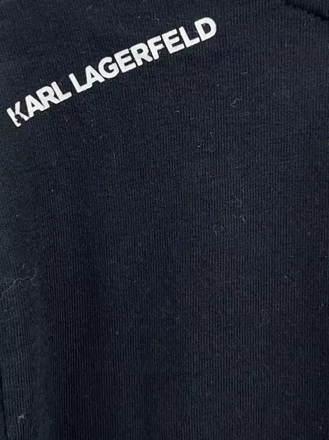 Camiseta Karl Lagerfeld Tecido Preto