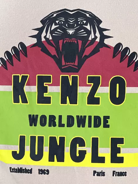 Camiseta Kenzo Jungle Bege