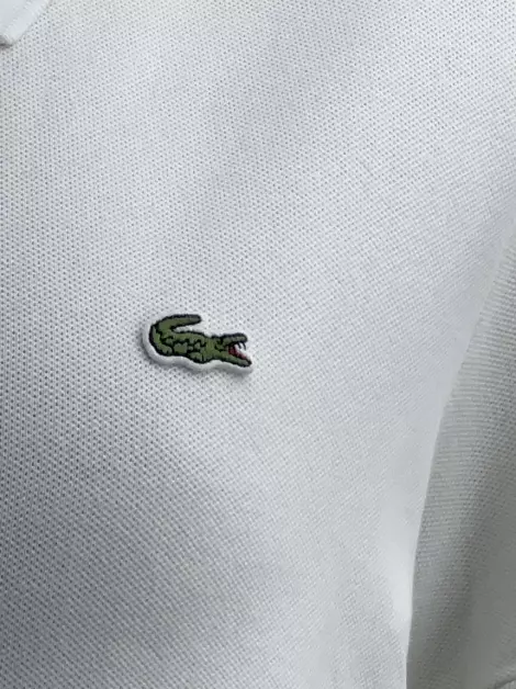 Camiseta Lacoste Polo Branca