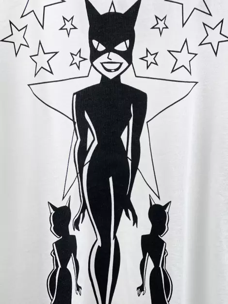 Camiseta Philipp Plein DC Comics Branco