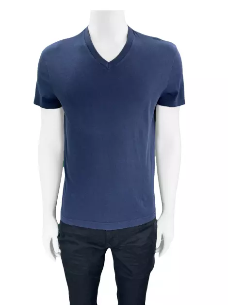 Camiseta Prada Pocket Azul Original - IJW70