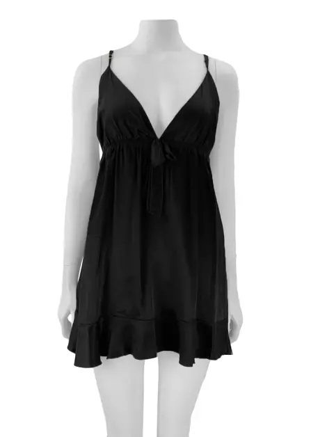 Camisola LaRouge-Belle Seda Preta