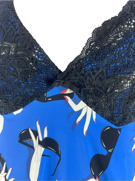 Camisola LaRouge-Belle Tecido Estampado