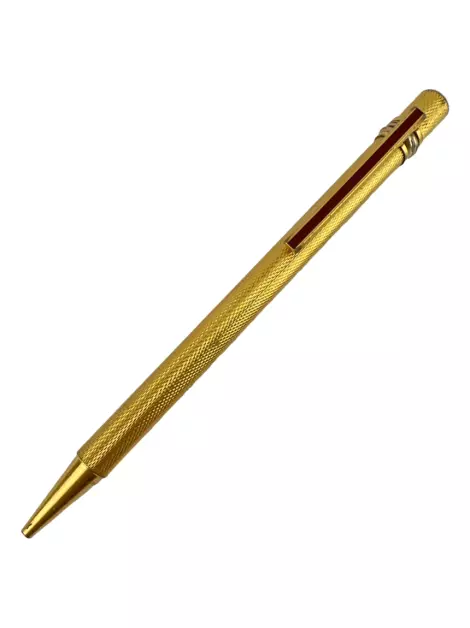 Caneta Cartier Bille Must de Cartier Vintage Dourada