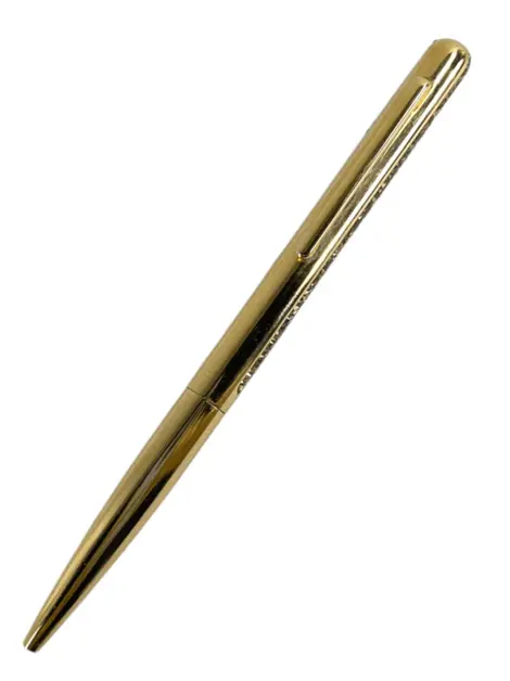 Caneta Swarovski Crystal Dourada