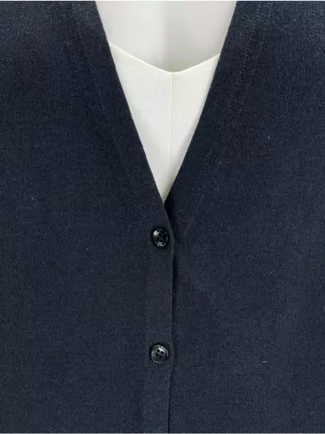 Cardigan A. Brand Tecido Preto