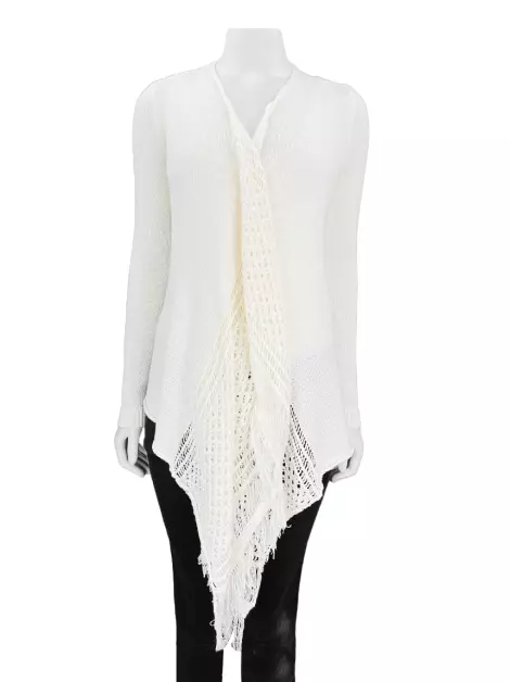 Cardigan Abercrombie & Fitch Tricot Off-White