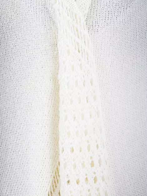 Cardigan Abercrombie & Fitch Tricot Off-White