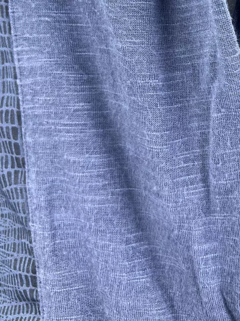 Cardigan Calvin Klein Tecido Azul