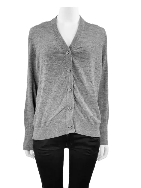 Cardigan COS Lã Cinza