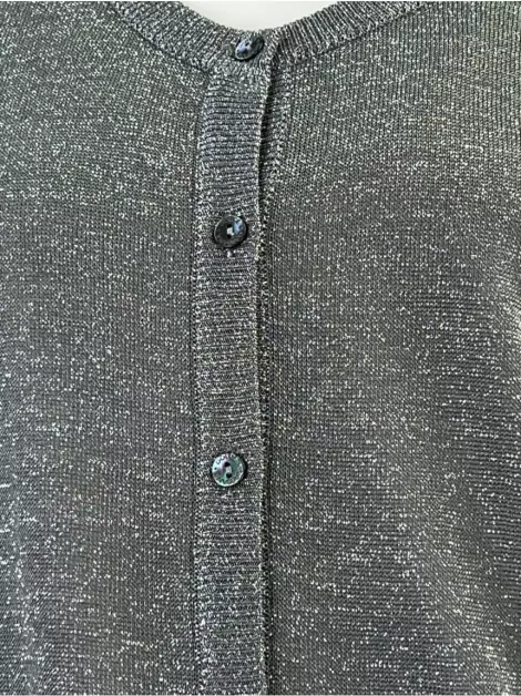 Cardigan Dolce & Gabbana Tricot Metalizado