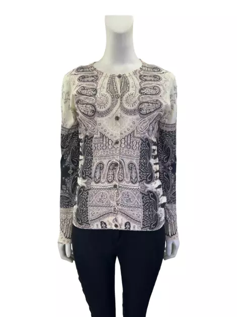 Cardigan Etro Tricot Estampado