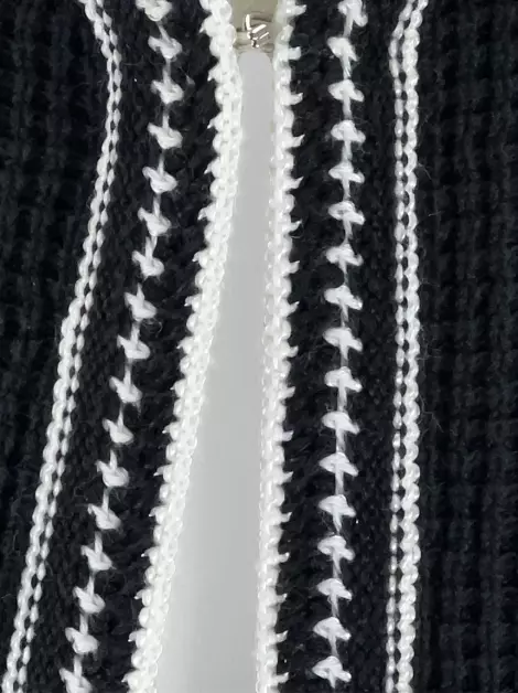 Cardigan Fillity Tricot Preto