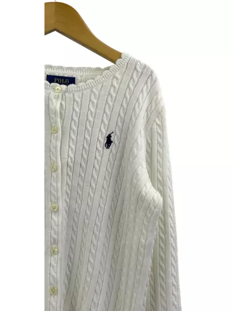 Cardigan Polo Ralph Lauren Tricot Branco