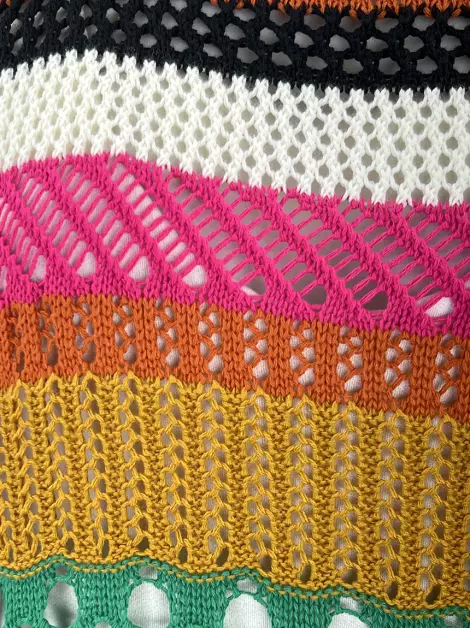 Cardigan Tig Tricot Multicolor