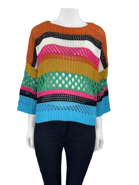Cardigan Tig Tricot Multicolor