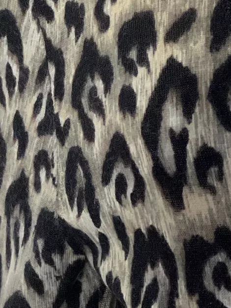 Cardigan Tory Burch Lã Animal Print