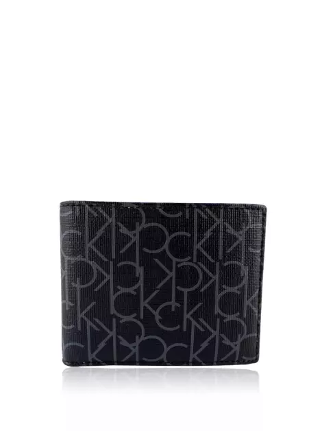 Carteira Calvin Klein Bifold Monograma