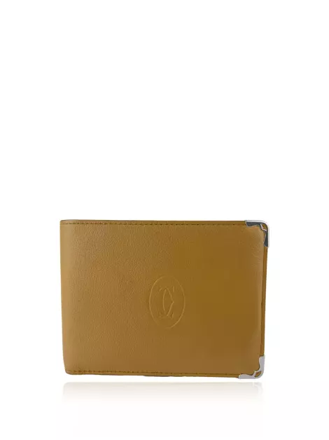 Carteira Cartier 6CC Must De Cartier Bege