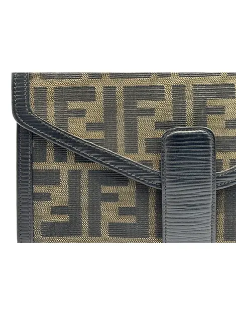 Carteira Fendi Zucca Marrom
