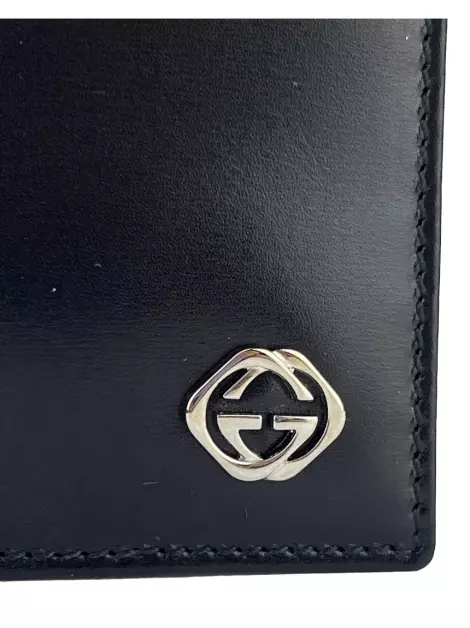 Carteira Gucci Couro Preta